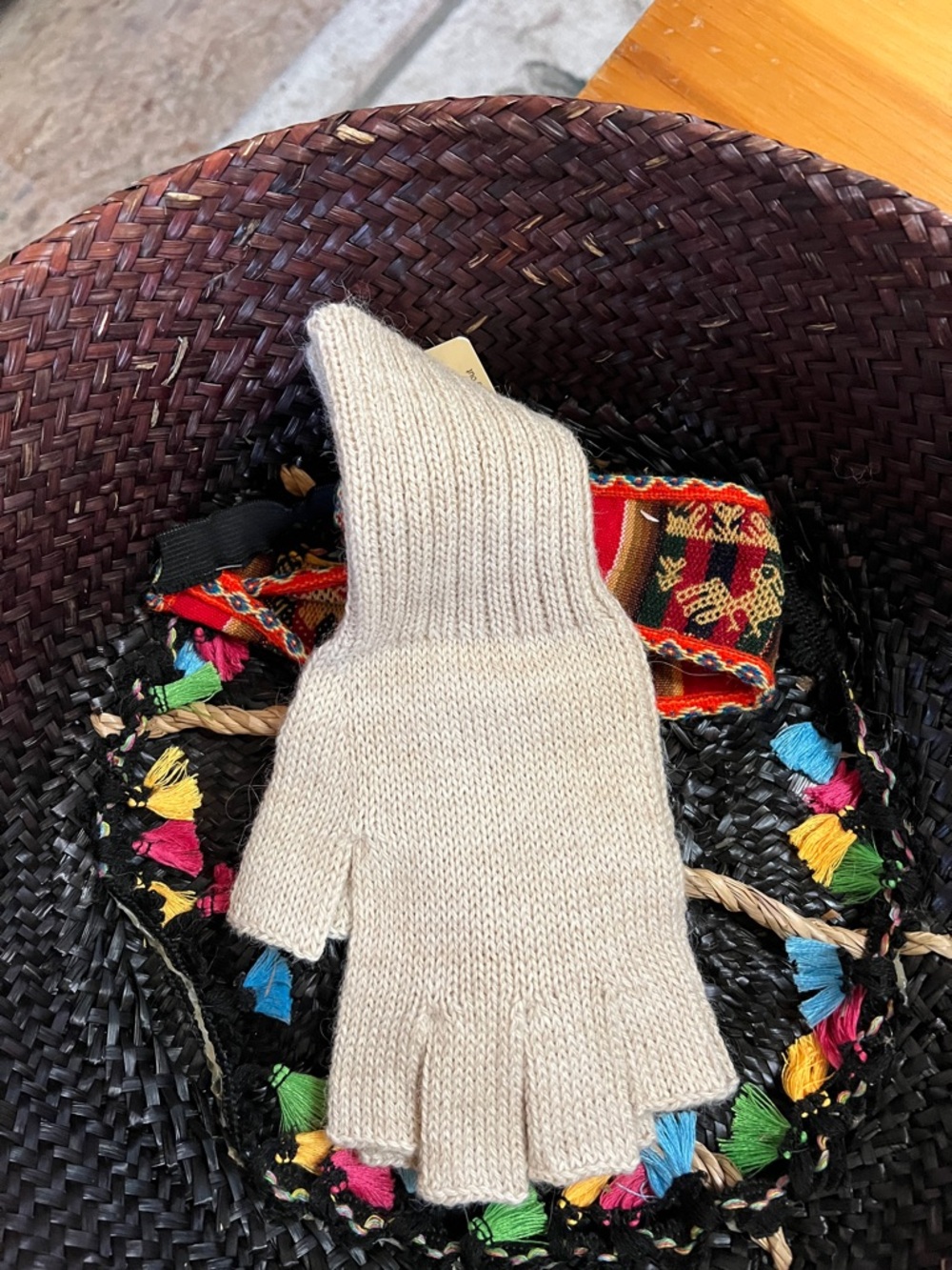 Taupe Gloves